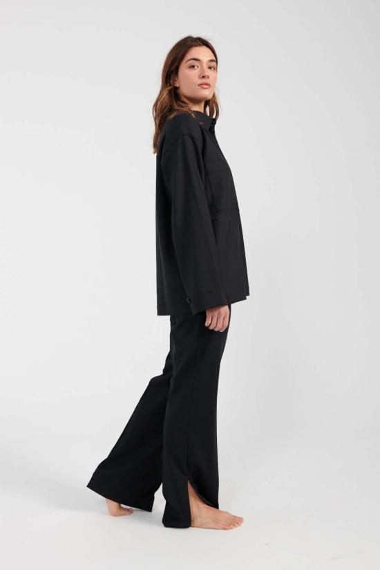  스튜디오 니콜슨 스트레이트 팬츠 리 트라우저 다크스트 네이비 - STUDIO NICHOLSON