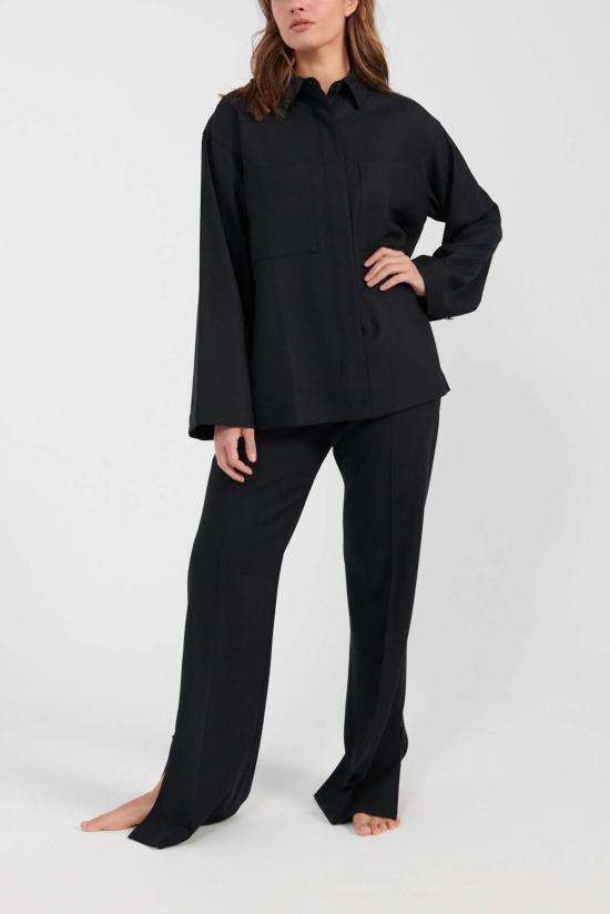  스튜디오 니콜슨 스트레이트 팬츠 리 트라우저 다크스트 네이비