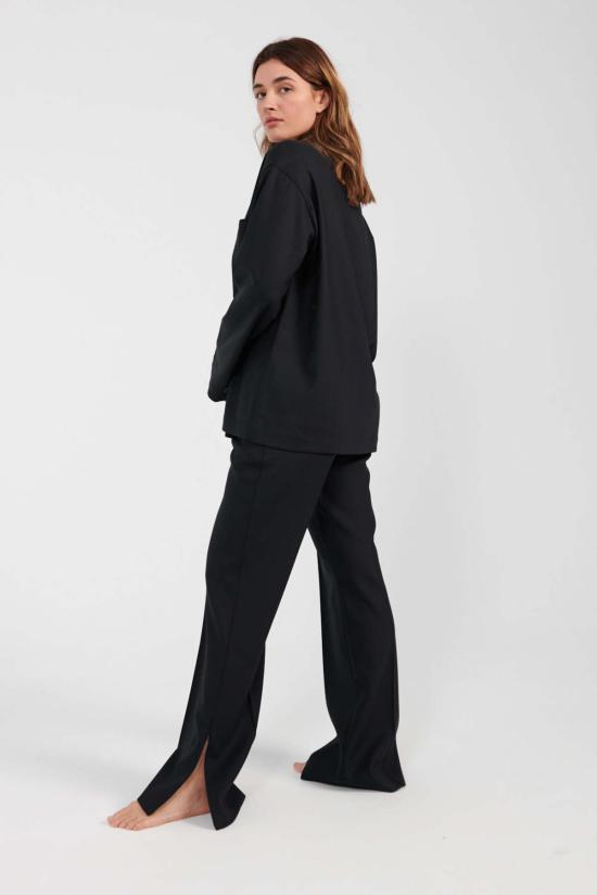  스튜디오 니콜슨 스트레이트 팬츠 리 트라우저 다크스트 네이비 - STUDIO NICHOLSON