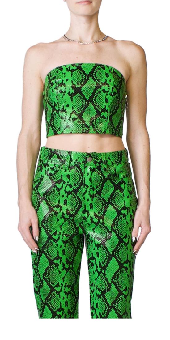  사이먼밀러 민소매 티셔츠 사이먼 밀러 트위스터 탑 그래스 그린