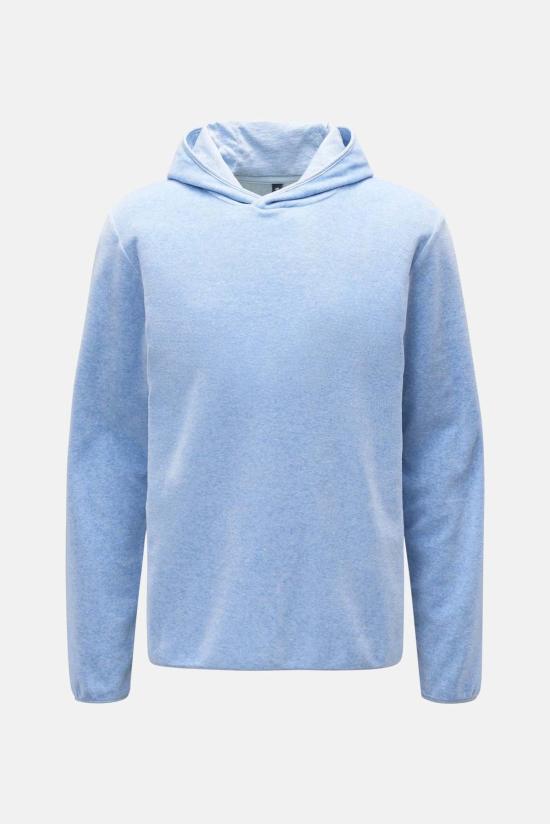  04651/ 후드 티셔츠 벨벳 후디 스카이