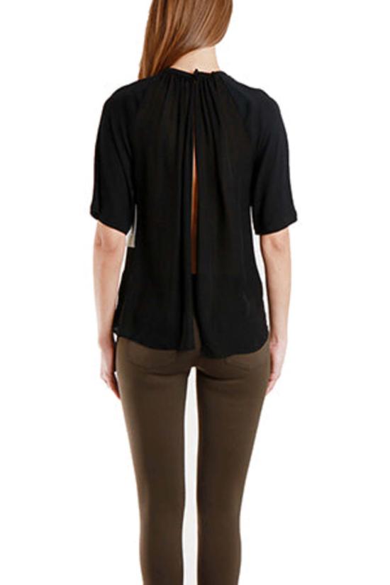  에이엘씨 블라우스 A.L.C. 데마 탑 네이비 - A.L.C.