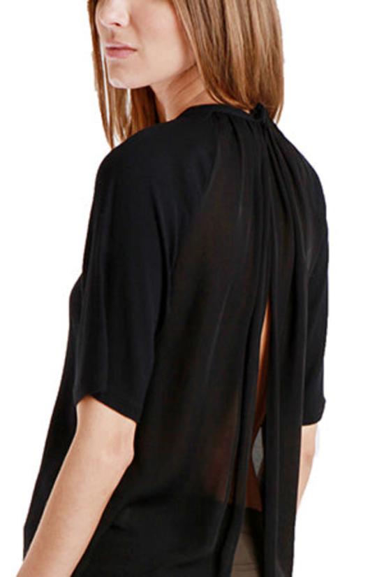  에이엘씨 블라우스 A.L.C. 데마 탑 네이비 - A.L.C.