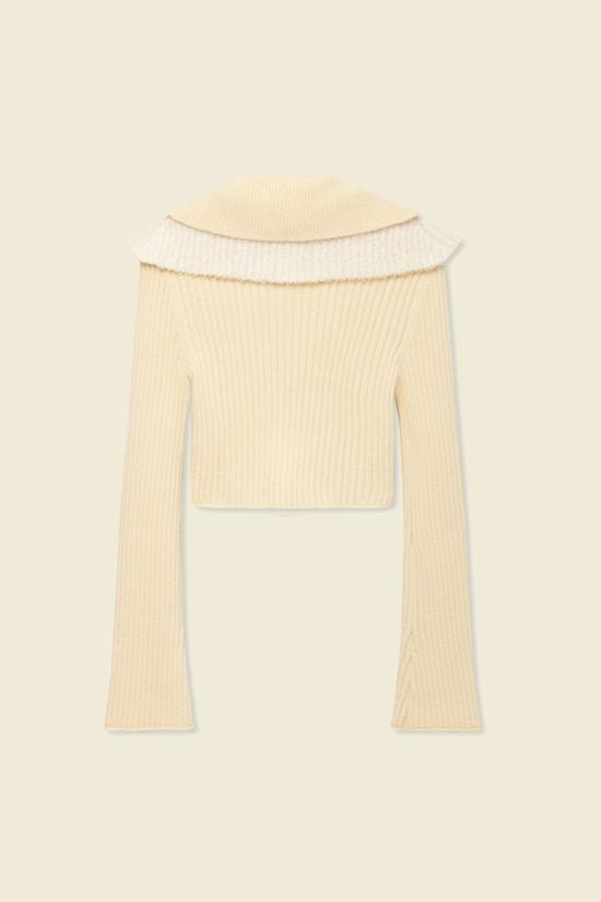  하우스오브써니 긴팔 티셔츠 하우스 오브 서니 더블 칼라 페기 버터 - HOUSE OF SUNNY