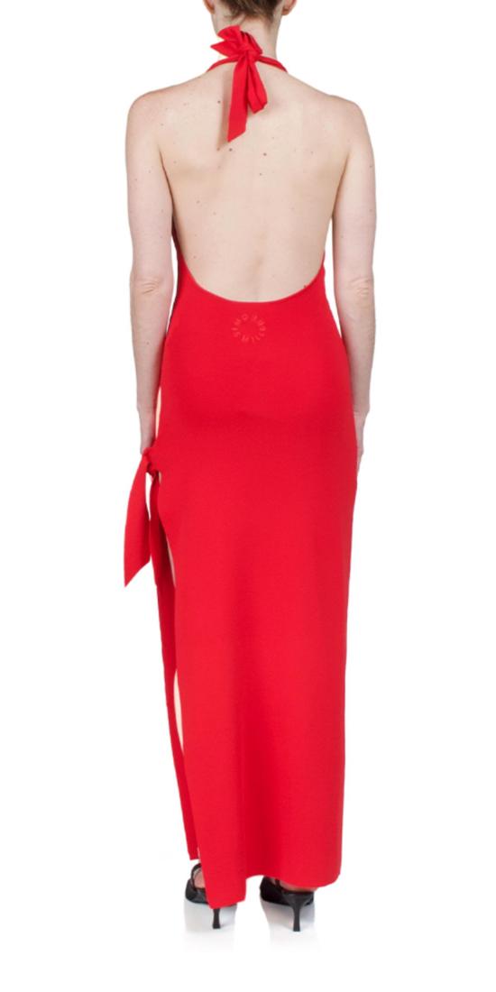  사이먼밀러 롱 원피스 사이먼 밀러 준조 드레스 레트로 레드 - SIMONMILLER