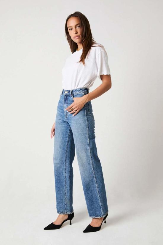  롤라스 데님 팬츠 하이디 시애틀 진 빈티지 블루