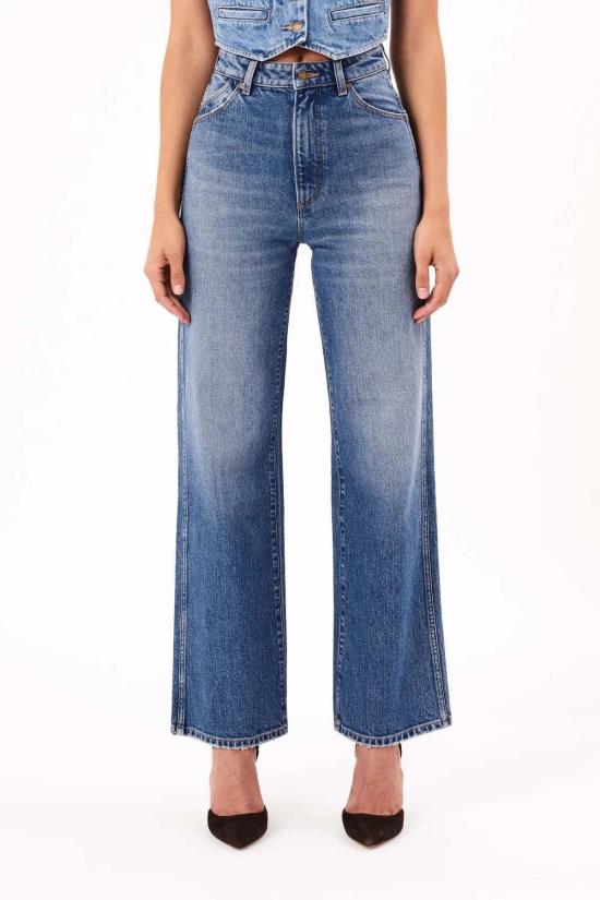  롤라스 데님 팬츠 하이디 시애틀 진 빈티지 블루 - ROLLAS