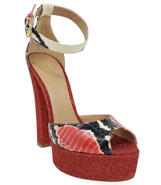  로베르토 페스타 힐/펌프스 Roberto Festa Venezia 플랫폼 힐 레드 - ROBERTO FESTA
