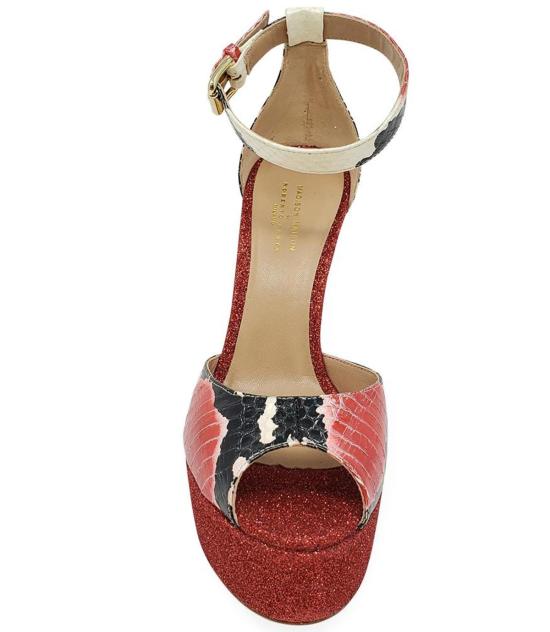  로베르토 페스타 힐/펌프스 Roberto Festa Venezia 플랫폼 힐 레드 - ROBERTO FESTA