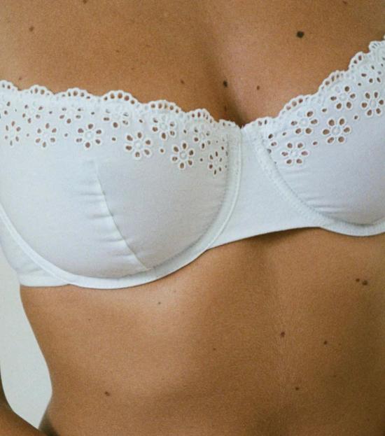  Liniere Lingerie 브라 리니어 란제리 그웬이스 와이어드  화이트 - OTHER BRANDS