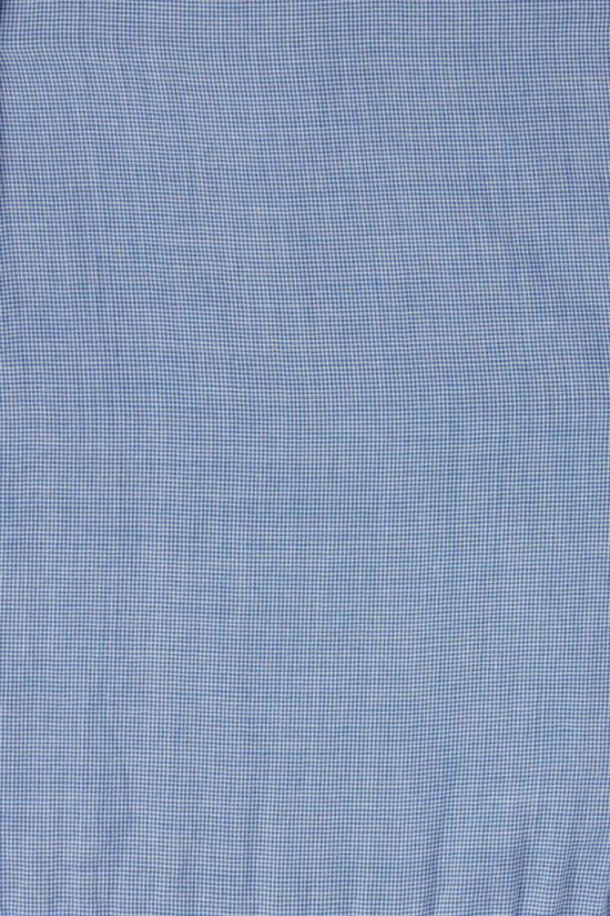  트로바타 셔츠 발케 오버사이즈 버튼 다운 블루 하운드투스 - TROVATA