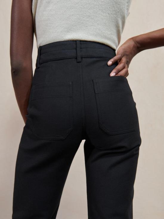  마리아 스탠리 스트레이트 팬츠 마리아스탠리 루나 팬츠 2.0 느와르 - MARIA STANLEY