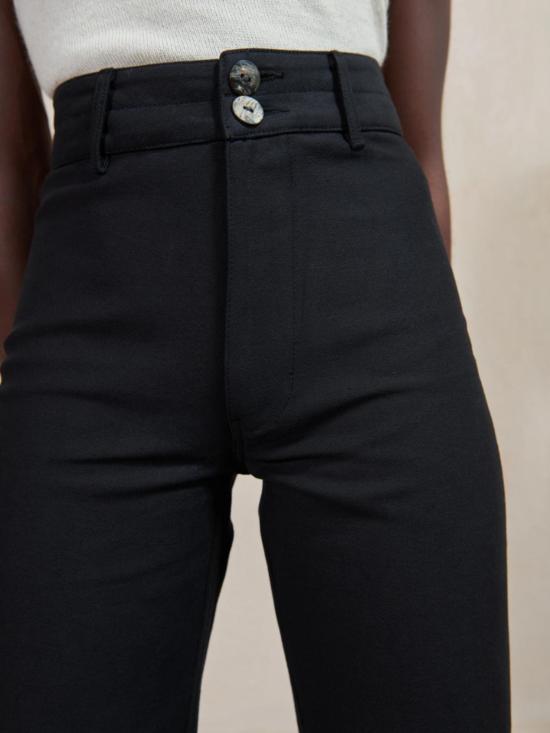  마리아 스탠리 스트레이트 팬츠 마리아스탠리 루나 팬츠 2.0 느와르 - MARIA STANLEY