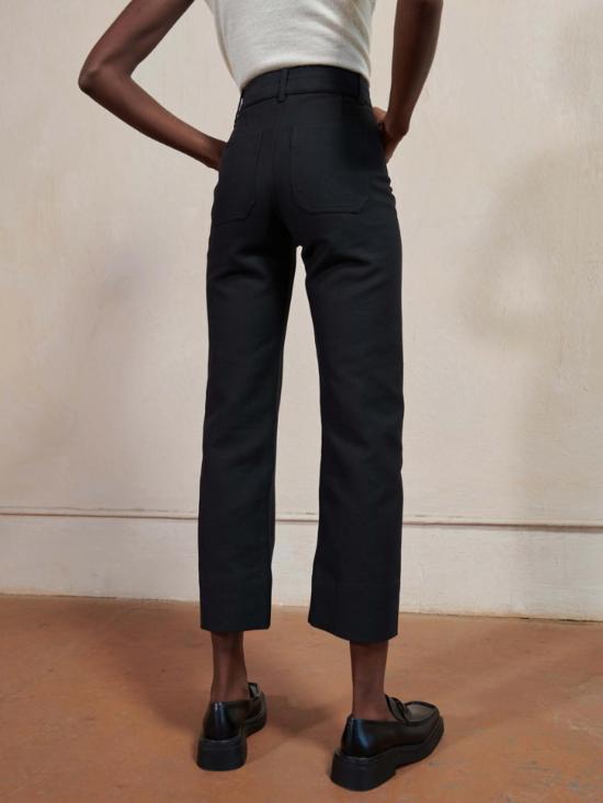  마리아 스탠리 스트레이트 팬츠 마리아스탠리 루나 팬츠 2.0 느와르 - MARIA STANLEY