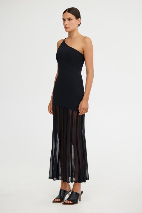  시그니피컨트 아더 롱 원피스 Significant Other Arla 맥시 드레스 블랙 - SIGNIFICANT OTHER