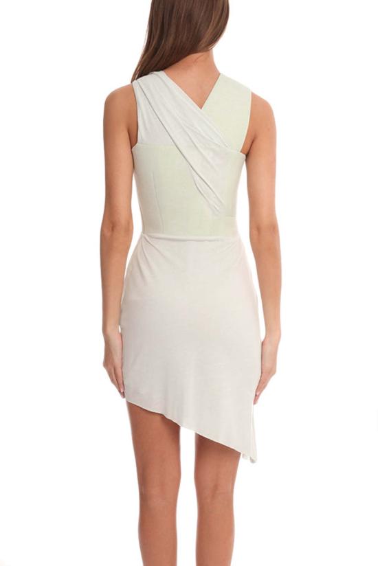  Hussein Chalayan 점프수트 후세인 샬라얀 본디드 드레이프 드레스 민트 - OTHER BRANDS