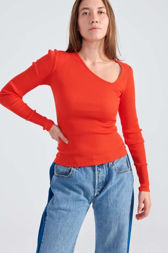  오페라 스포츠 블라우스 이브 심리스 탑 - OPERA SPORT