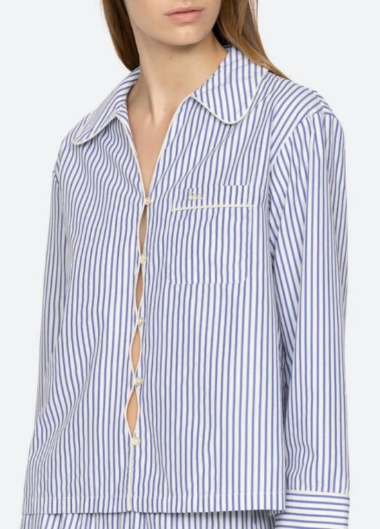  씨뉴욕 라운지 웨어 Sea Ny Farrington Pj 세트 블루 - SEA NY