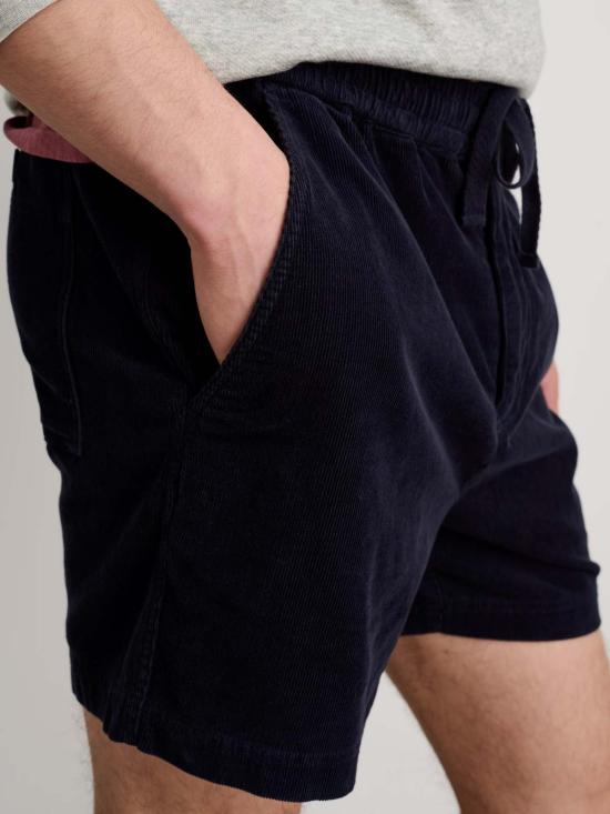  알렉스 밀 숏팬츠 파인 웨일 코듀로이 풀온 숏 - ALEX MILL