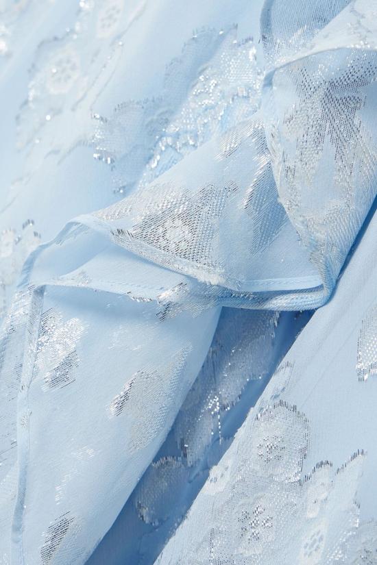  러브쉐이크팬시 롱 원피스 러브 쉑 팬시 6월 드레스 블루 스타 - LOVESHACKFANCY