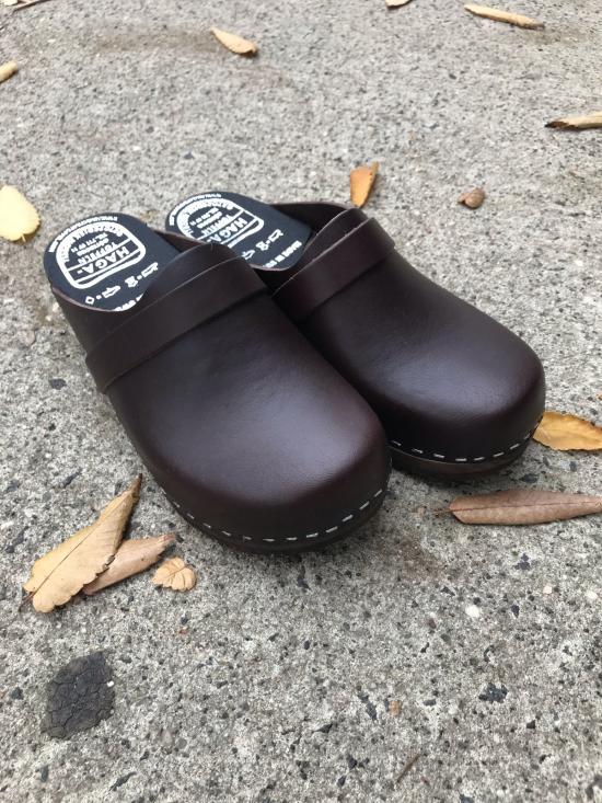  Haga Toffeln 뮬/슬리퍼 스웨덴 나막신 Brun - OTHER BRANDS