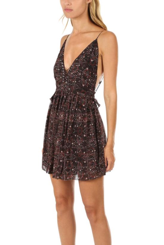  Magali Pascal 숏 원피스 마갈리 파스칼 인카 드레스 에스닉 와인 - OTHER BRANDS