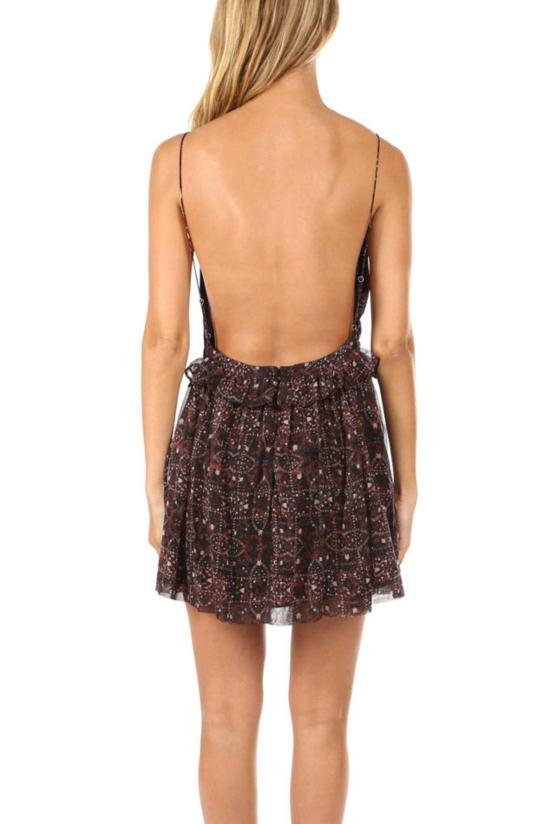  Magali Pascal 숏 원피스 마갈리 파스칼 인카 드레스 에스닉 와인 - OTHER BRANDS