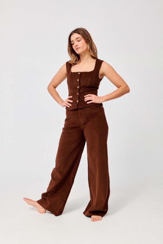  Meadows 데님 팬츠 메도우 헤더 진 브라운 - OTHER BRANDS