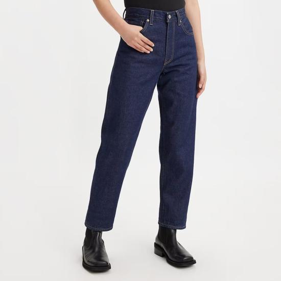  리바이스 데님 팬츠 재패니즈 셀비지 컬럼 진 다크 워시