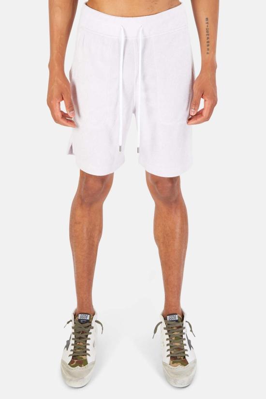  블루&크림 숏팬츠 풀 테리 숏 화이트아웃 라일락 - BLUE&CREAM