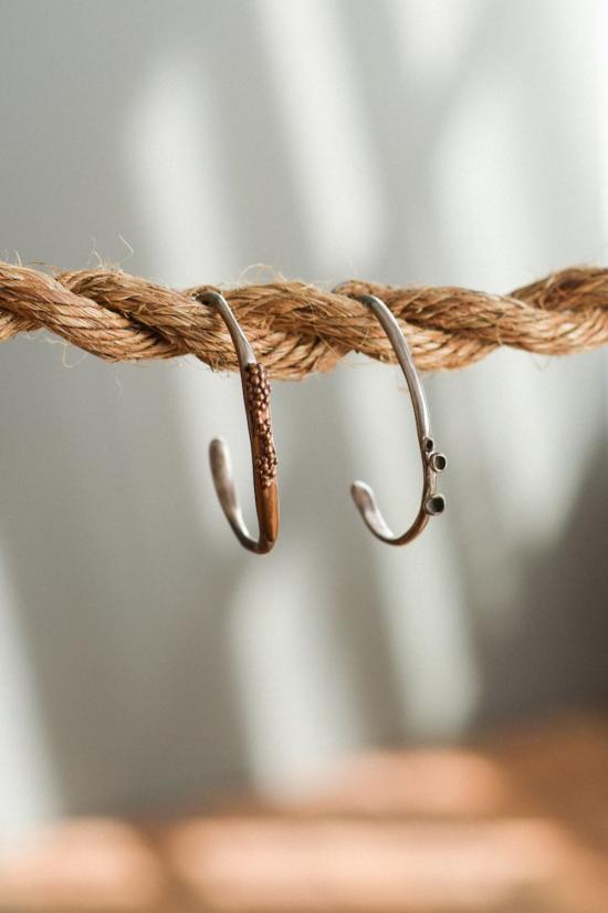  Mizisham 커프스 링크/타이 홀더 미지샴 랄랄라 브레이슬릿 실버 - OTHER BRANDS