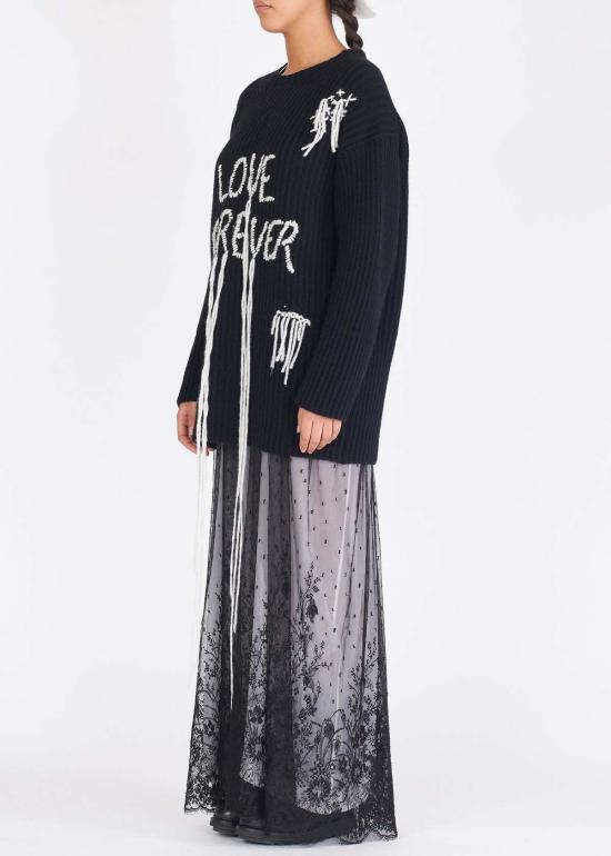  이자벨베네나토 가디건 이사벨 베네나토 스웨터 블랙 - ISABEL BENENATO