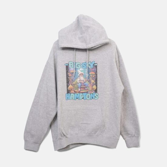  Blue&Cream 터틀넥 블루&크림 빅 스카이 위저드 후드티 그레이