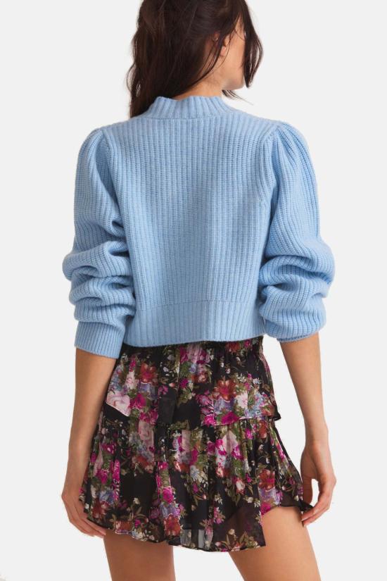  러브쉐이크팬시 숏 스커트 러브 쉑 팬시 러플 미니 스커트 미드나잇 뮤즈 - LOVESHACKFANCY