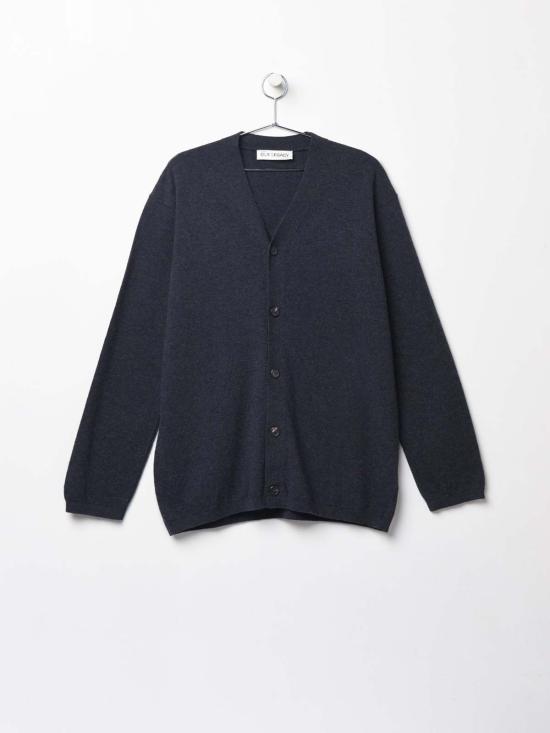  아워레가시 가디건 Our Legacy 니트 카디건 앤트라사이트 멜란지 울 네이비