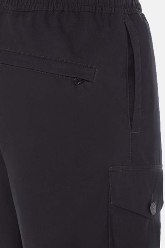  스톤 아일랜드 숏팬츠 스톤아일랜드 고스트피스 오벤타일 버뮤다 반바지 블랙 - STONE ISLAND