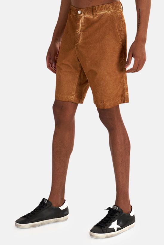  마시모 알바 숏팬츠 벨벳 버뮤다 숏 토바코 - MASSIMO ALBA