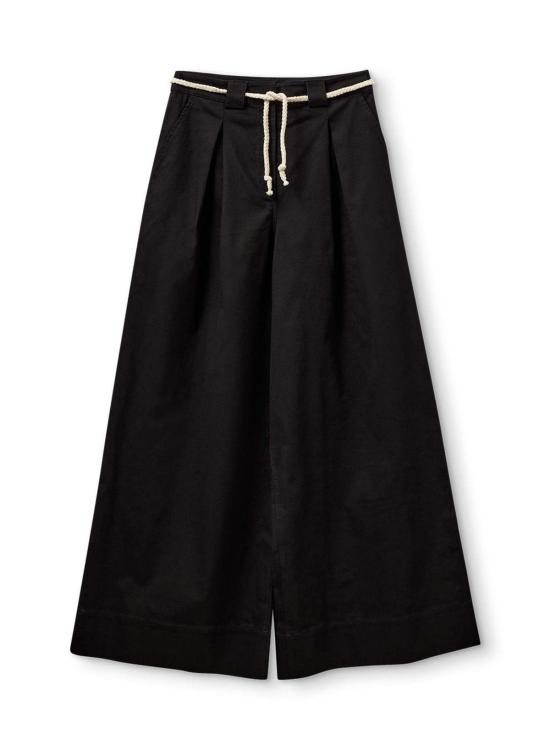  더 가먼트 스트레이트 팬츠 가먼트 카사노 팬츠 블랙 - THE GARMENT