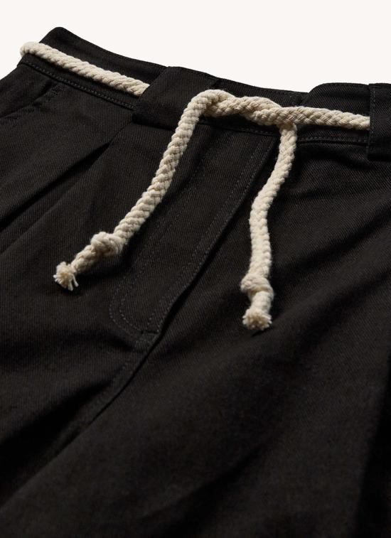  더 가먼트 스트레이트 팬츠 가먼트 카사노 팬츠 블랙 - THE GARMENT