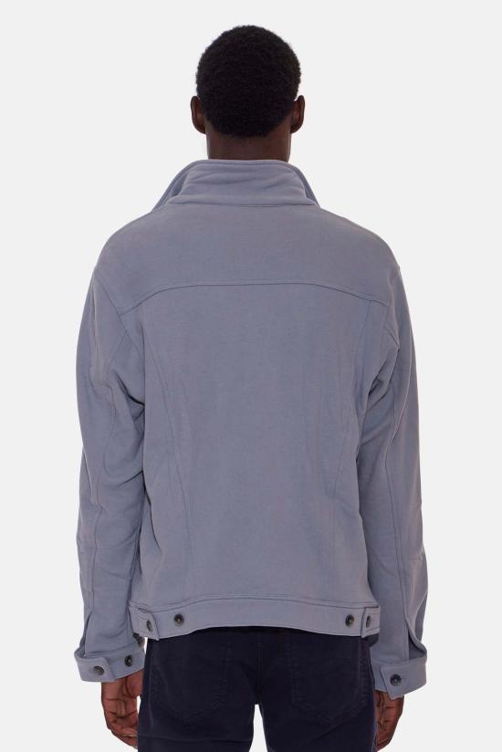  블루&크림 자켓 매드 플리스 트러커 재킷 베이비 블루 - BLUE&CREAM