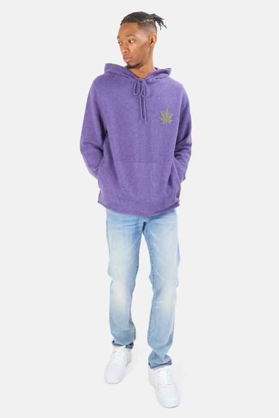  Harden 후드 티셔츠 하든 리프 캐시미어 후드  퍼플/그린 - OTHER BRANDS