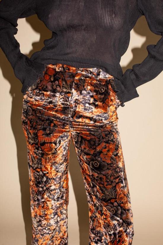  Michons Marigot 스트레이트 팬츠 Michons 마리고 벨벳 바지 - OTHER BRANDS