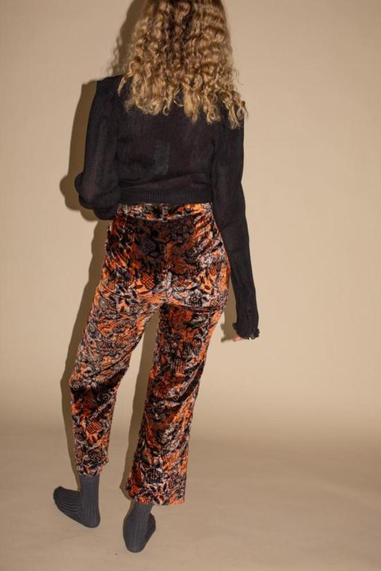  Michons Marigot 스트레이트 팬츠 Michons 마리고 벨벳 바지 - OTHER BRANDS