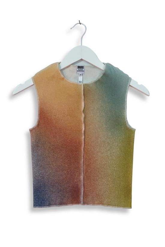  메종 마르코시안 민소매 티셔츠 메리디안 탱크 세레스 그래디언트 - MAISON MARKOSIAN