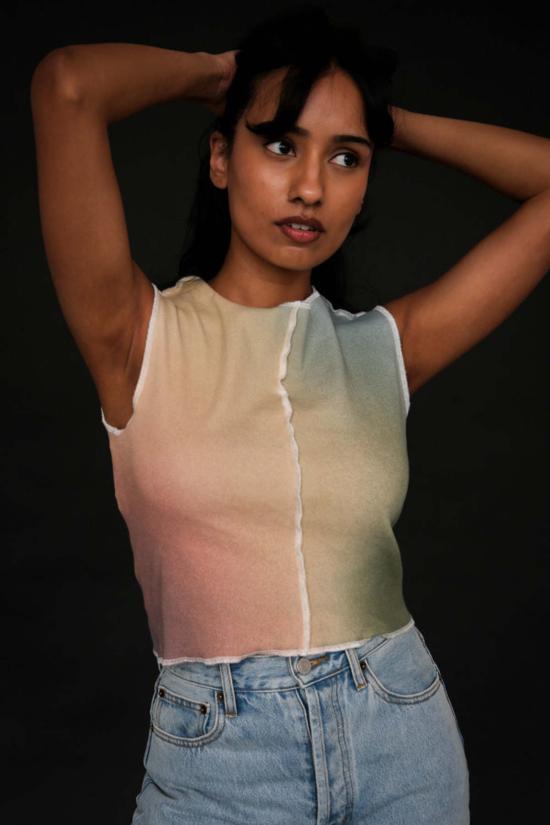  메종 마르코시안 민소매 티셔츠 메리디안 탱크 세레스 그래디언트