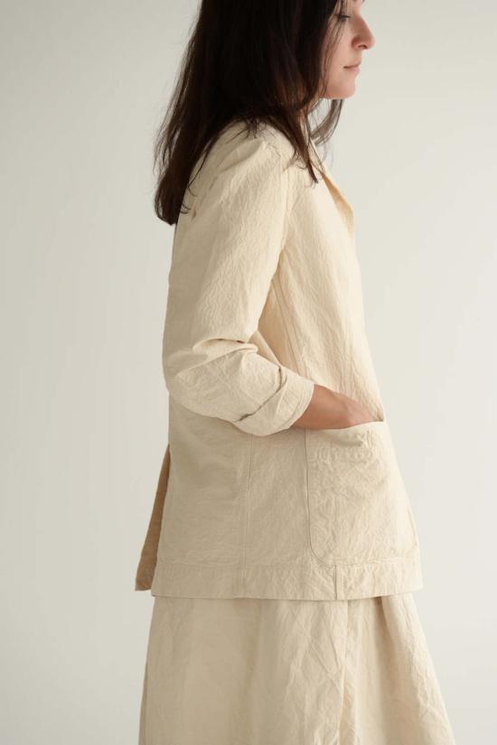  케이시 케이시 데님 자켓 밸리 재킷 에크루 - CASEY CASEY