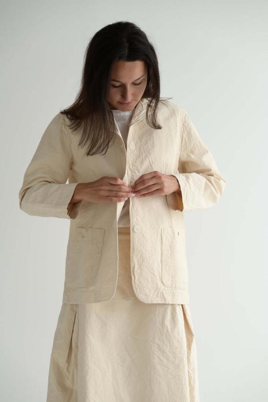  케이시 케이시 데님 자켓 밸리 재킷 에크루 - CASEY CASEY