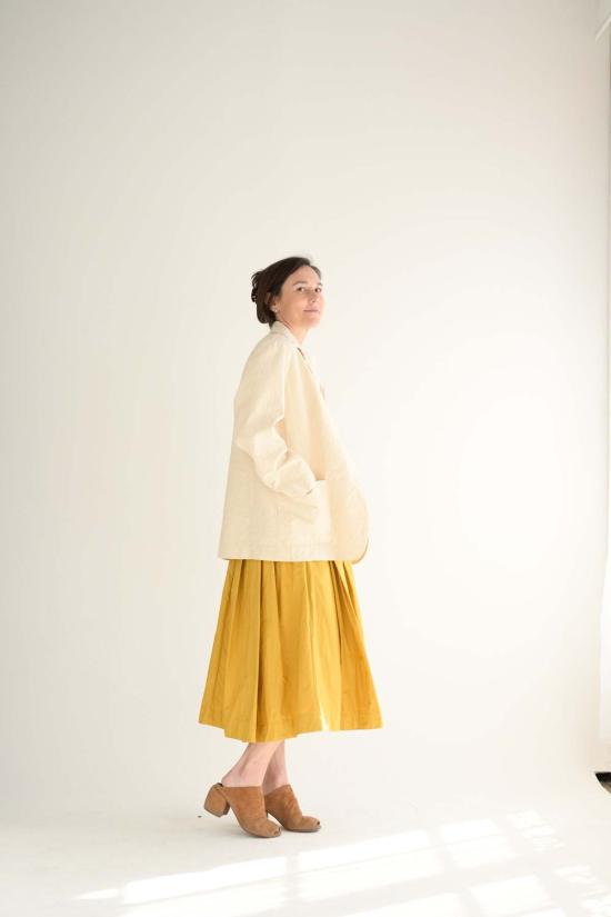  케이시 케이시 데님 자켓 밸리 재킷 에크루 - CASEY CASEY