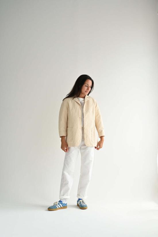  케이시 케이시 데님 자켓 밸리 재킷 에크루 - CASEY CASEY