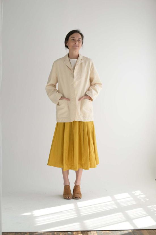  케이시 케이시 데님 자켓 밸리 재킷 에크루 - CASEY CASEY